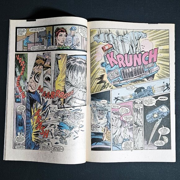 The Incredible Hulk 345 🔑 issue (1988) - Picture 2 of 7